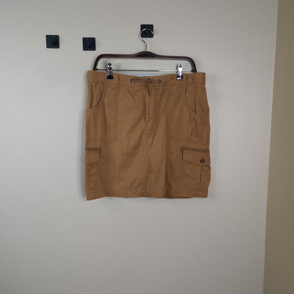Carhartt Mini Cargo Skirt in Tan Size 12 - Picture 1 of 8